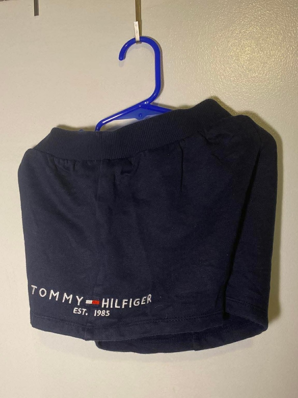 Tommy Hilfiger Girls Casual Navy Shorts M (8/10) Adjustable Waist Drawstring